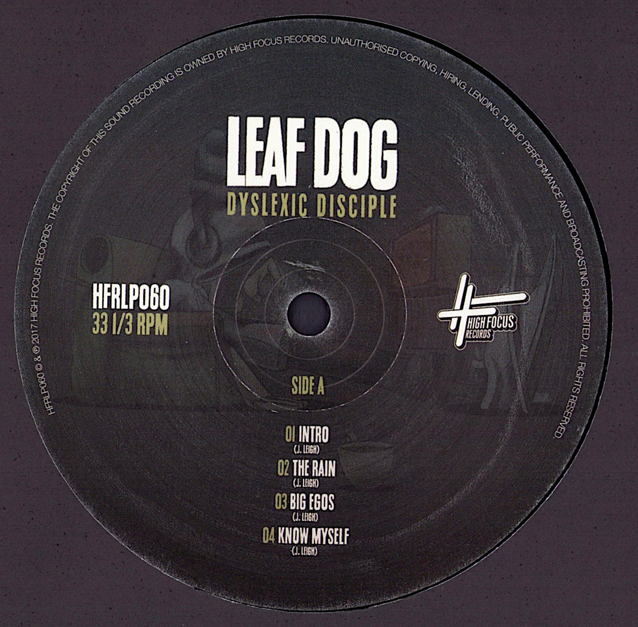 Leaf Dog - Dyslexic Disciple Vinyl 2LP Limited Edition