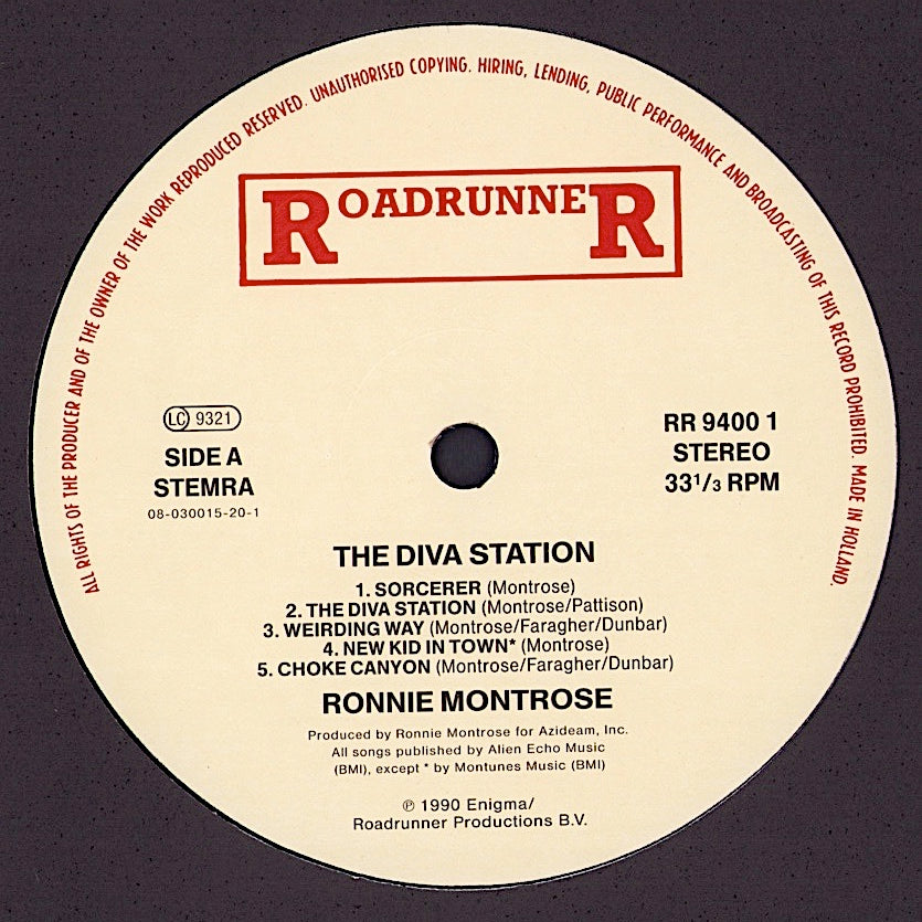 Ronnie Montrose – The Diva Station Vinyl LP