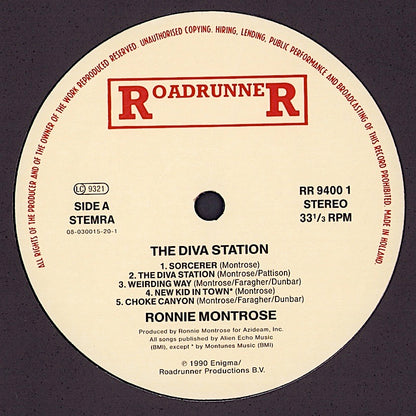 Ronnie Montrose – The Diva Station Vinyl LP