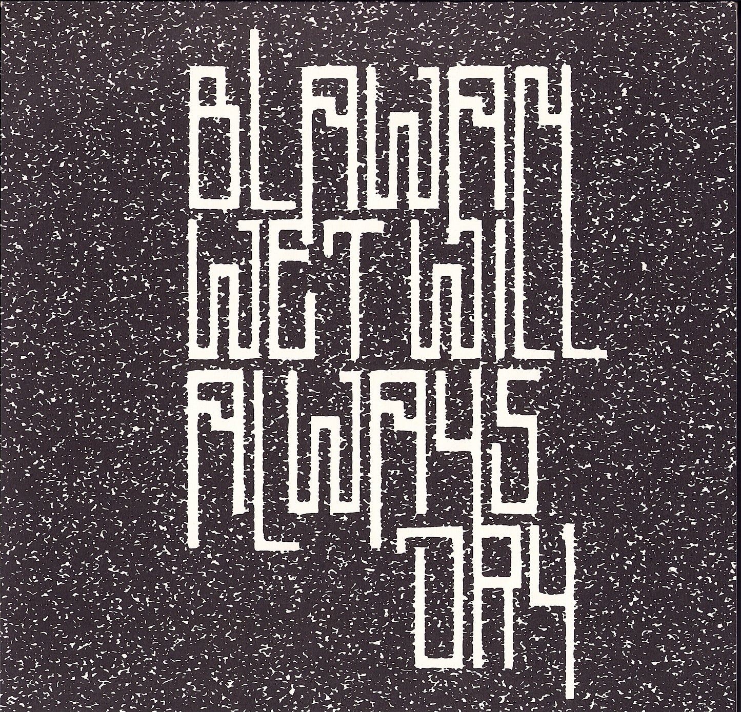 Blawan ‎- Wet Will Always Dry Vinyl 2x12"