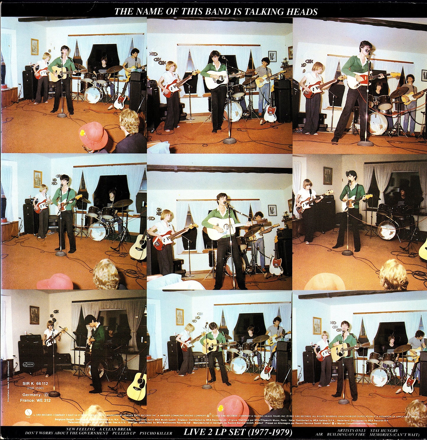 Talking Heads – The Name Of This Band Is Talking Heads 2xVinyl LP | DE Original | 1982