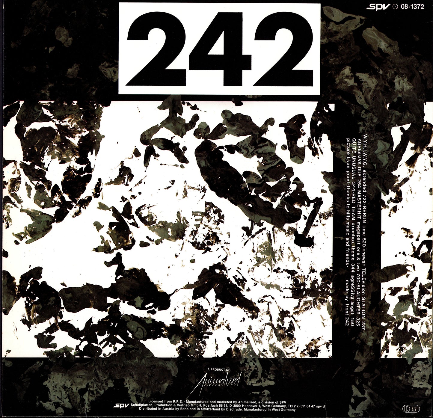 Front 242 – Official Version Vinyl LP