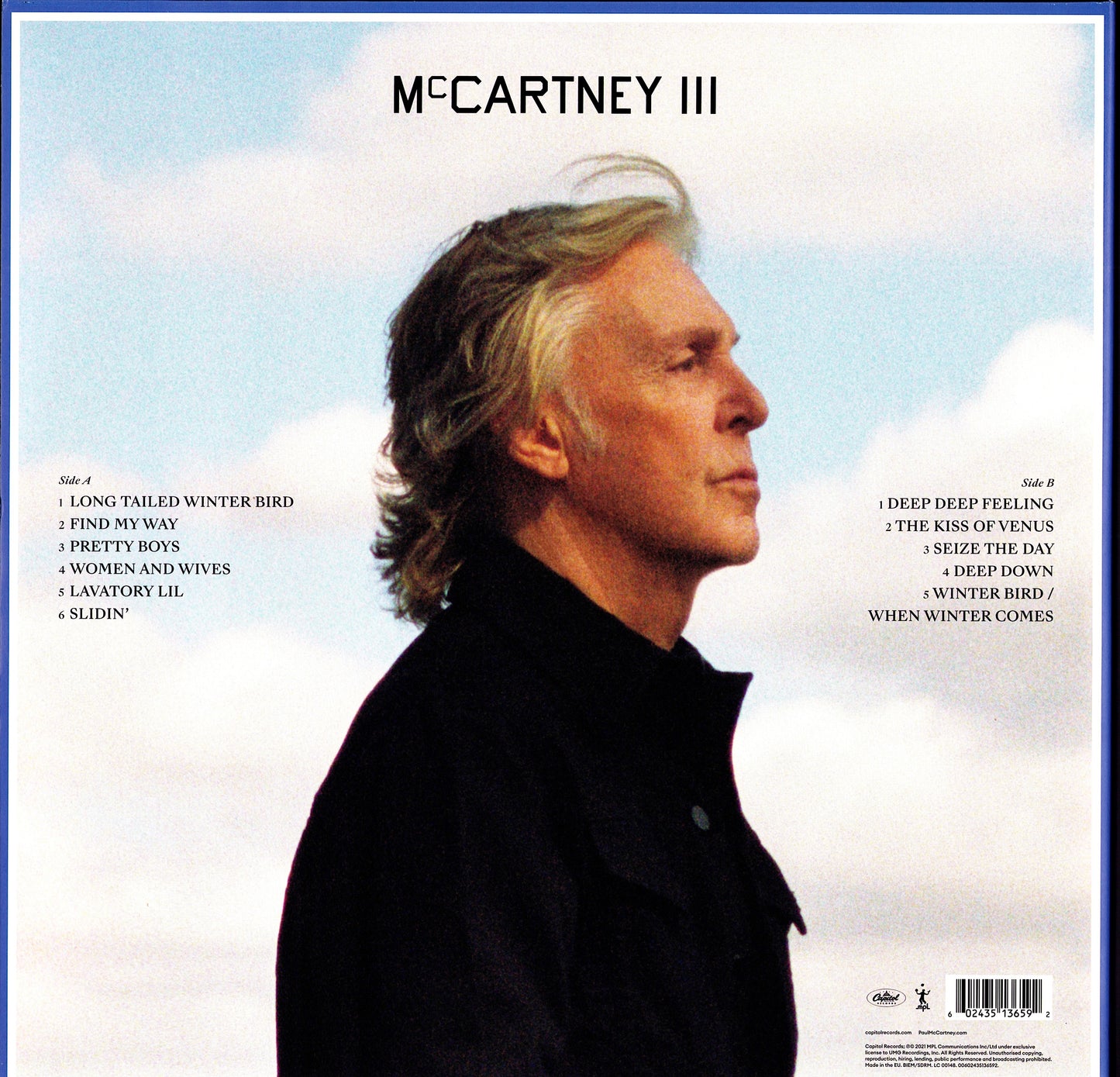 Paul McCartney - McCartney III (Vinyl LP | EU Original | Limited Edition | 2021)