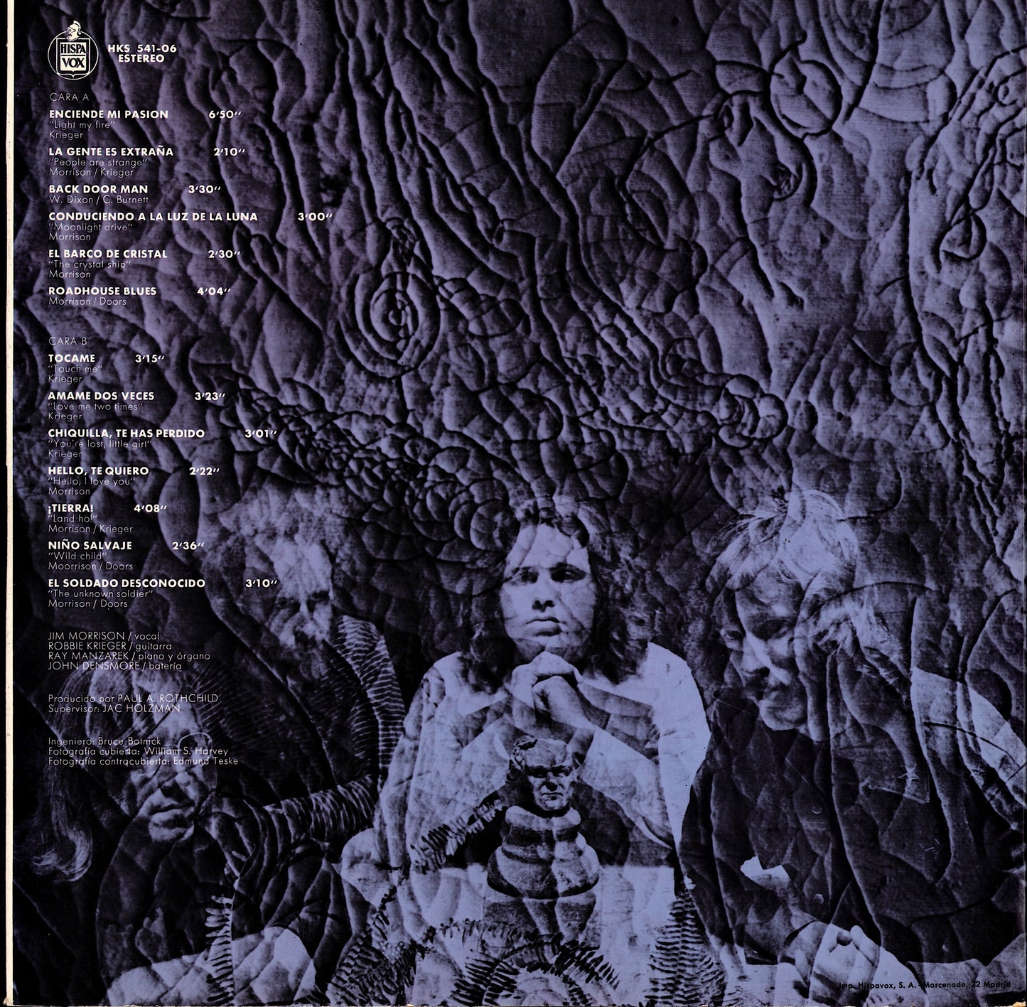 The Doors – The Soft Parade Vinyl LP Kopie