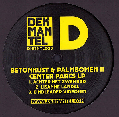 Betonkust & Palmbomen II - Center Parcs LP Vinyl 2LP