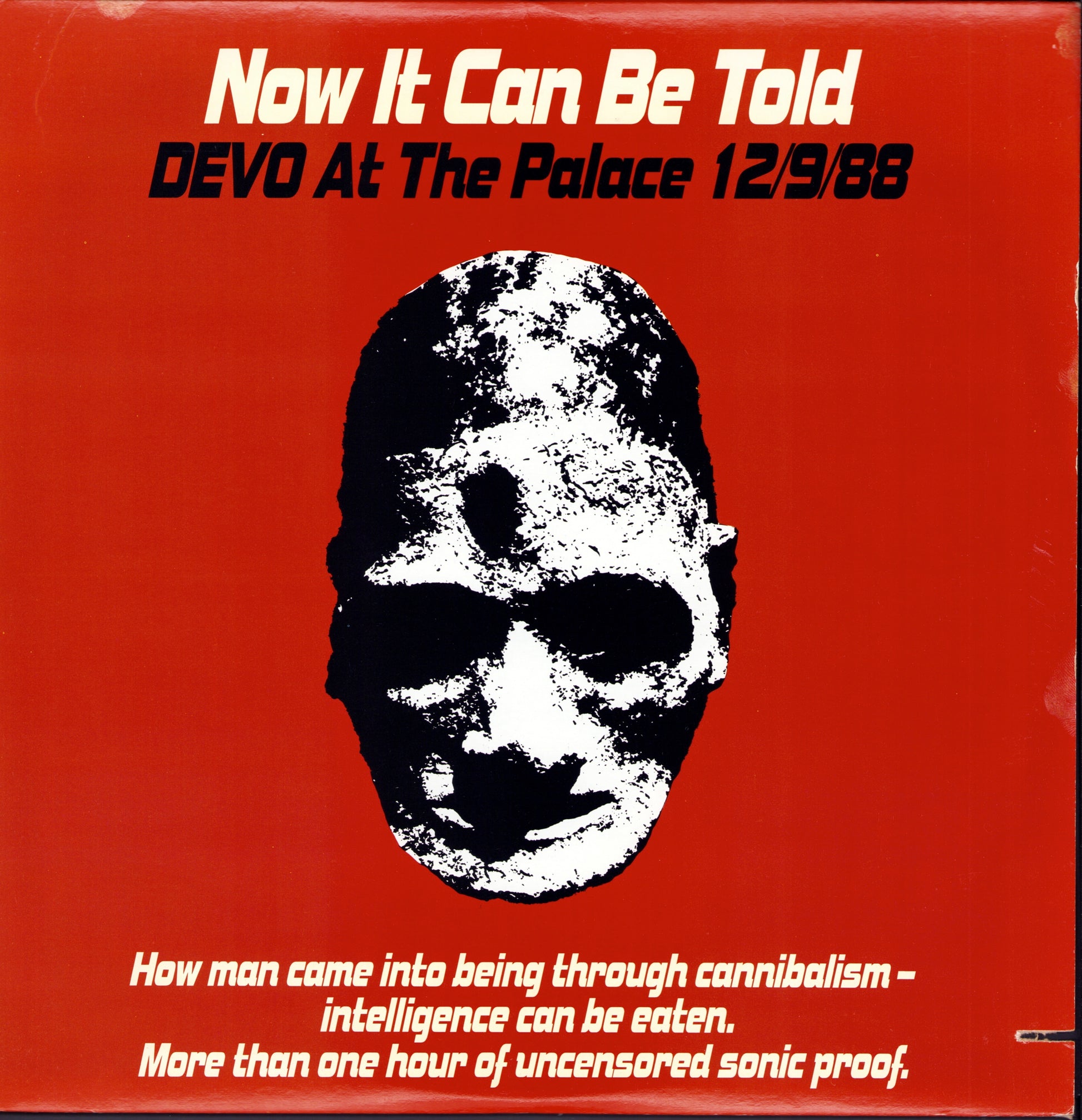 Devo ‎- Now It Can Be Told Devo At The Palace 12/9/88