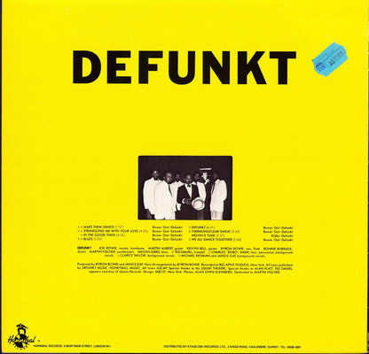 Defunkt – Defunkt Vinyl LP