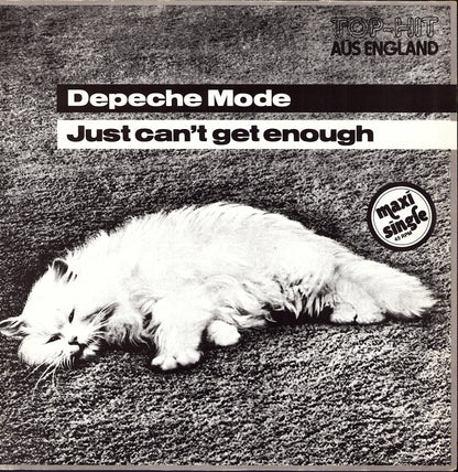 Depeche Mode – Just Can't Get Enough White Vinyl 12"