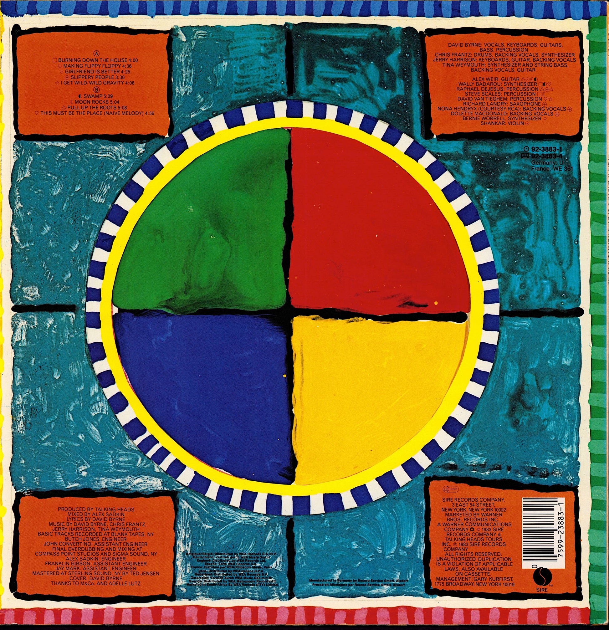 Talking Heads – Speaking In Tongues Vinyl LP | DE Original | 1983