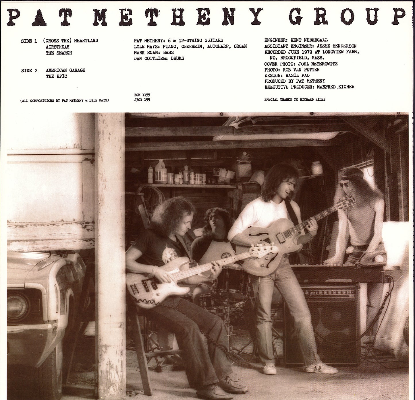 Pat Metheny - American Garage Vinyl LP