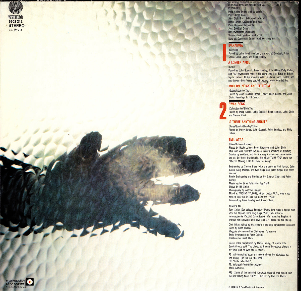 Brand X - Is There Anything About? (Vinyl LP | NL Original | 1982)