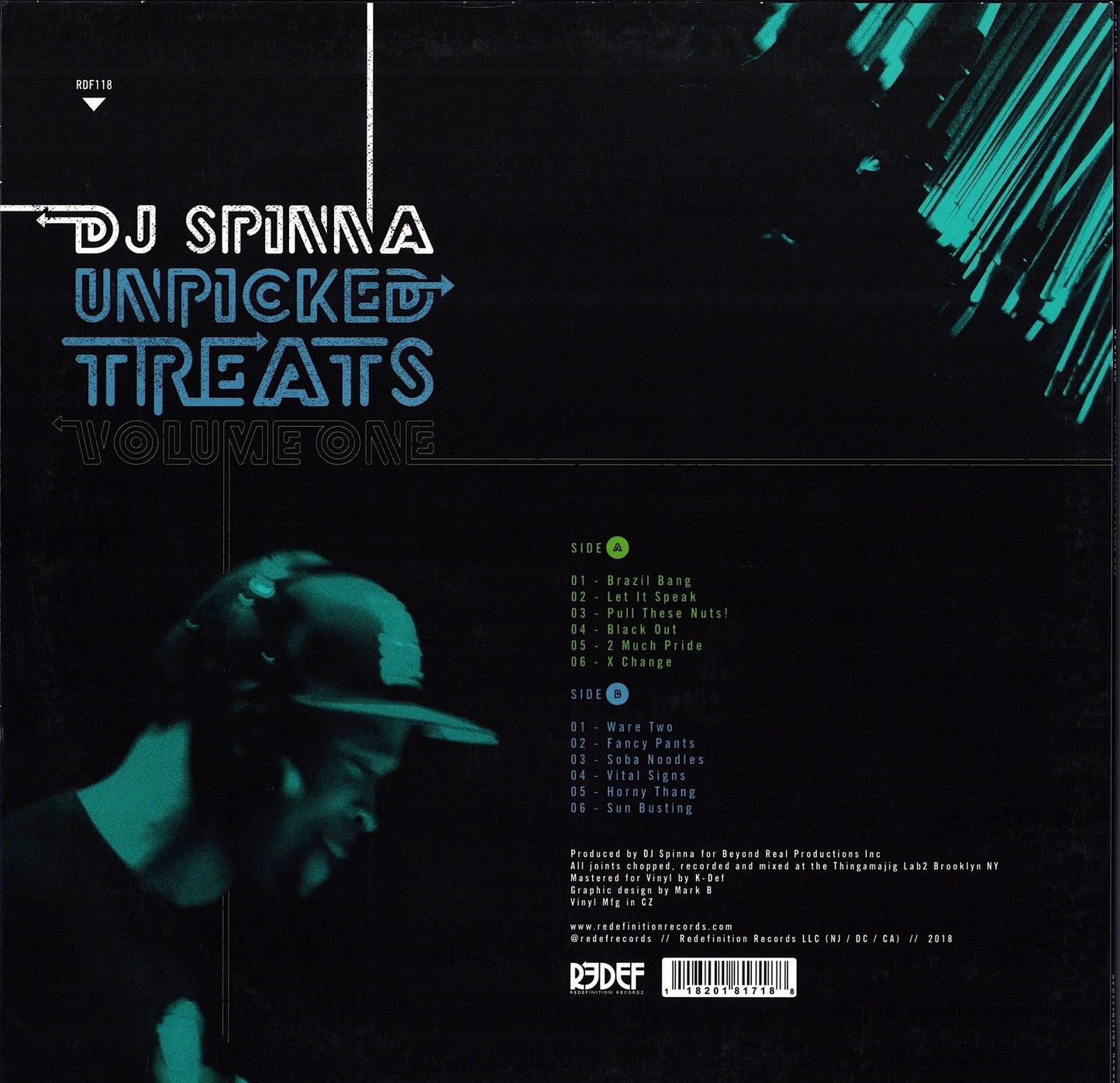 DJ Spinna – Unpicked Treats Volume One Vinyl LP