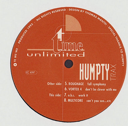 Humpty Trax Vinyl 2x12" Limited Edition