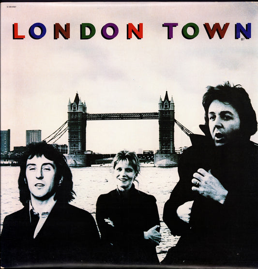 Wings (2) - London Town (Vinyl LP | Poster | Italian Release | 1978)