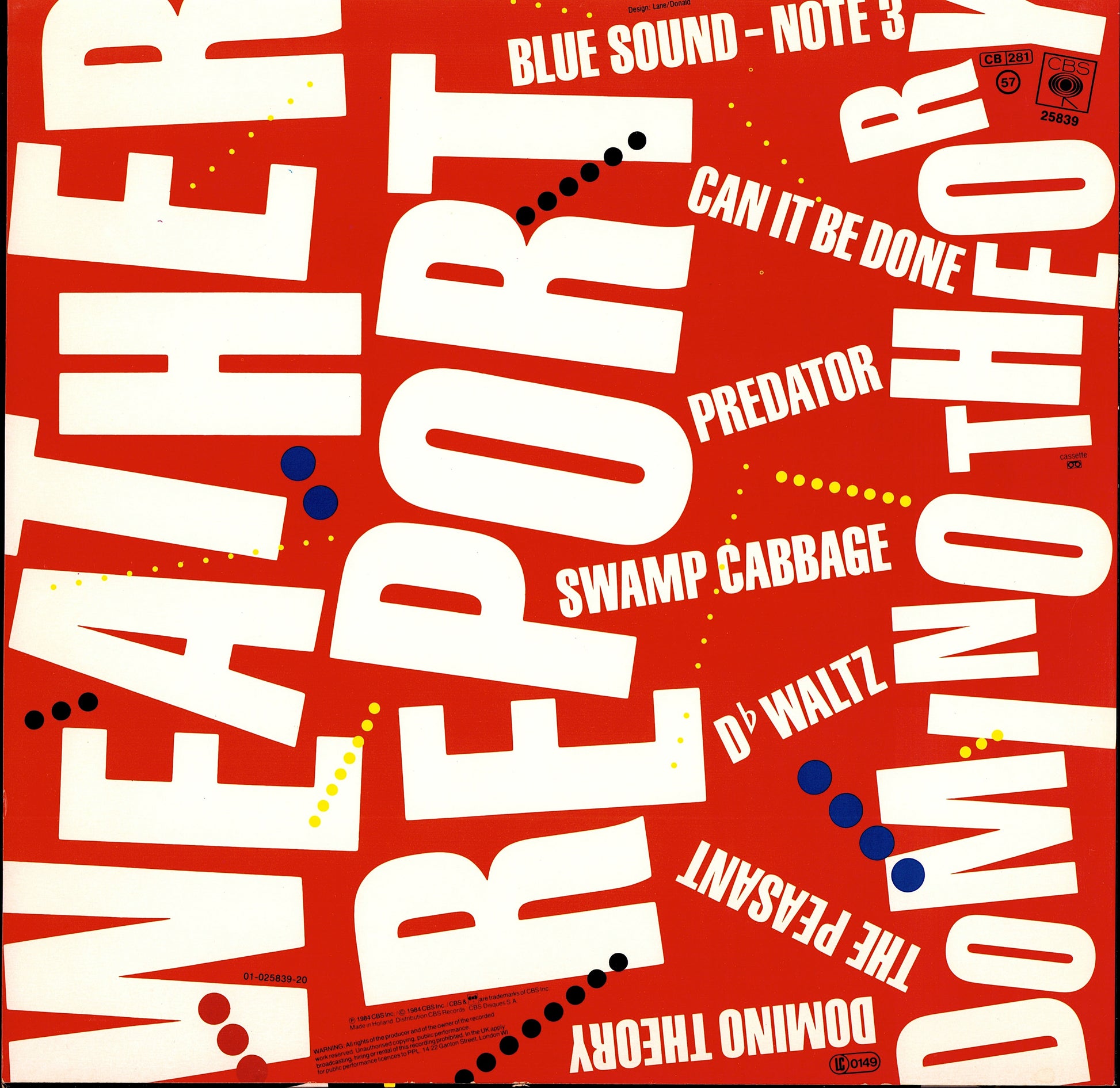 Weather Report – Domino Theory Vinyl LP