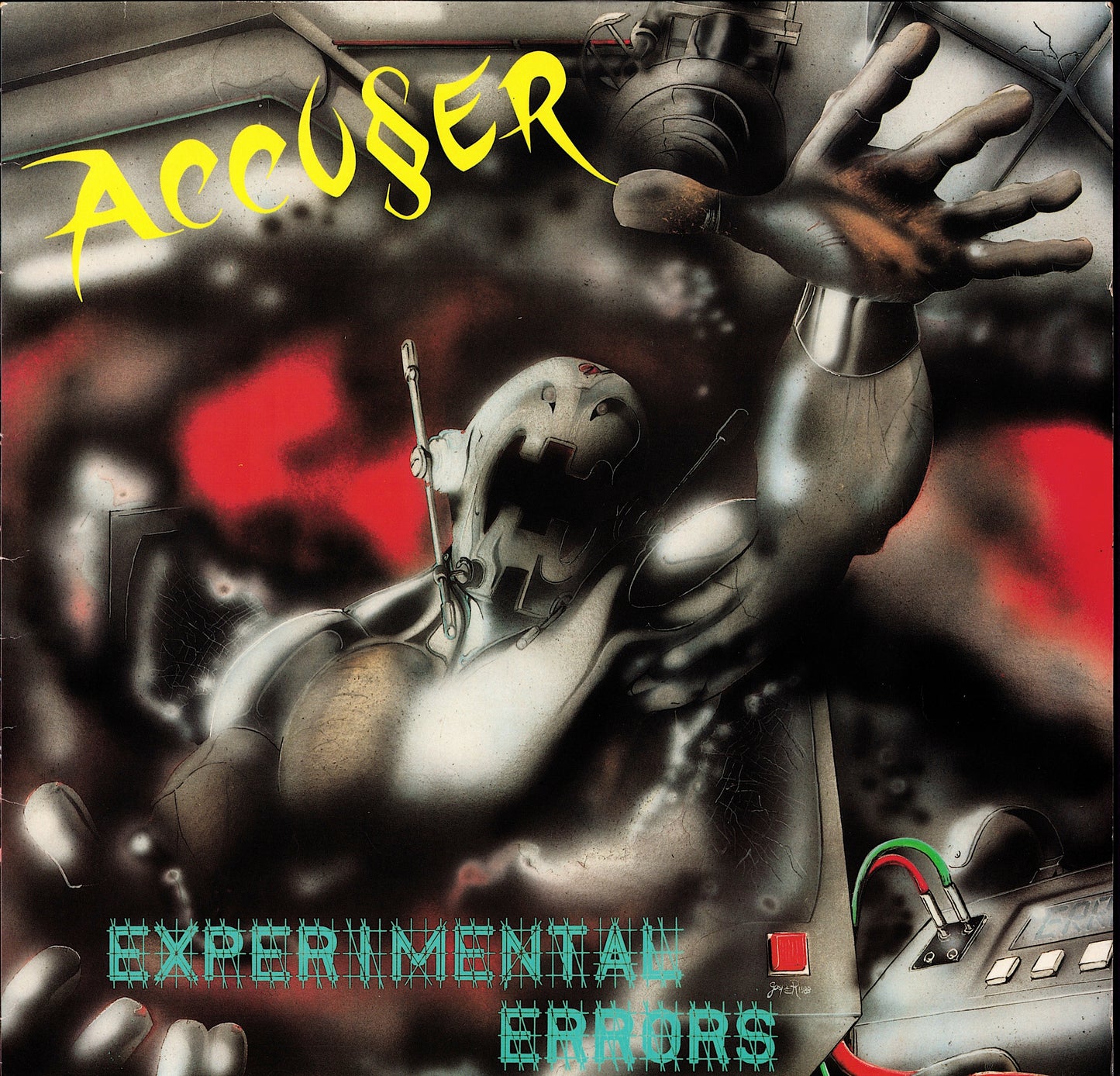 Accu§er – Experimental Errors Clear Vinyl Mini-Album