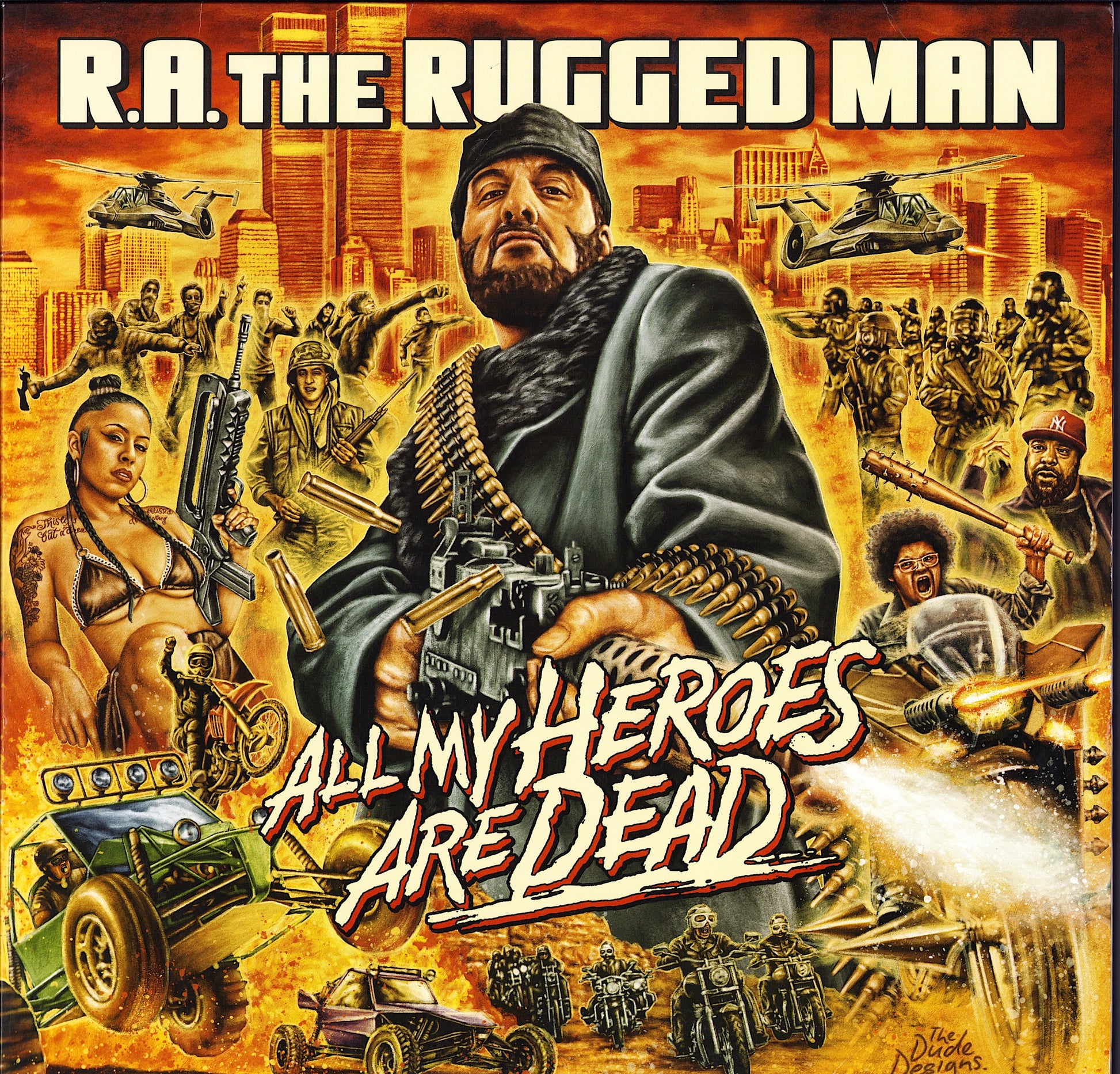 R.A. The Rugged Man – All My Heroes Are Dead Vinyl 3LP