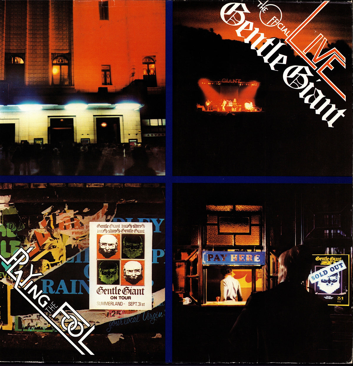 Gentle Giant – Playing The Fool 2xVinyl LP | DE Reissue | 1978