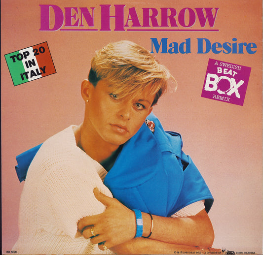 Den Harrow ‎- Mad Desire (A Swedish Beat Box Remix) (Vinyl 12")