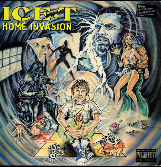 Ice-T - Home Invasion (2x Vinyl LP | UK & EU Original | 1993)
