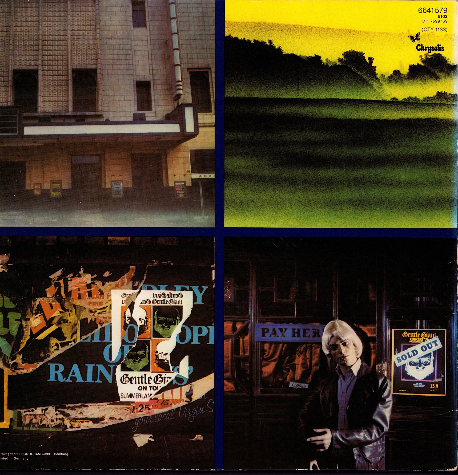 Gentle Giant – Playing The Fool 2xVinyl LP | DE Reissue | 1978