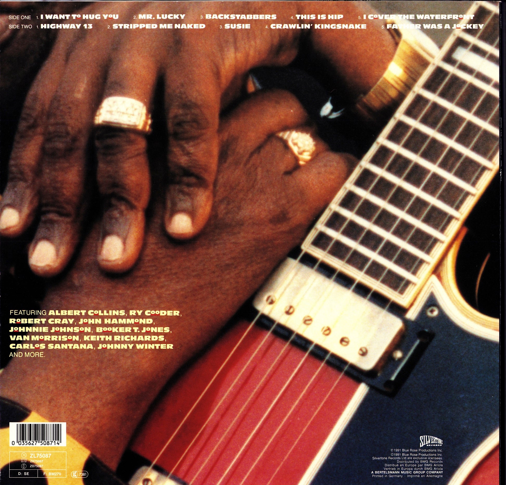 John Lee Hooker – The Healer Vinyl LP Kopie
