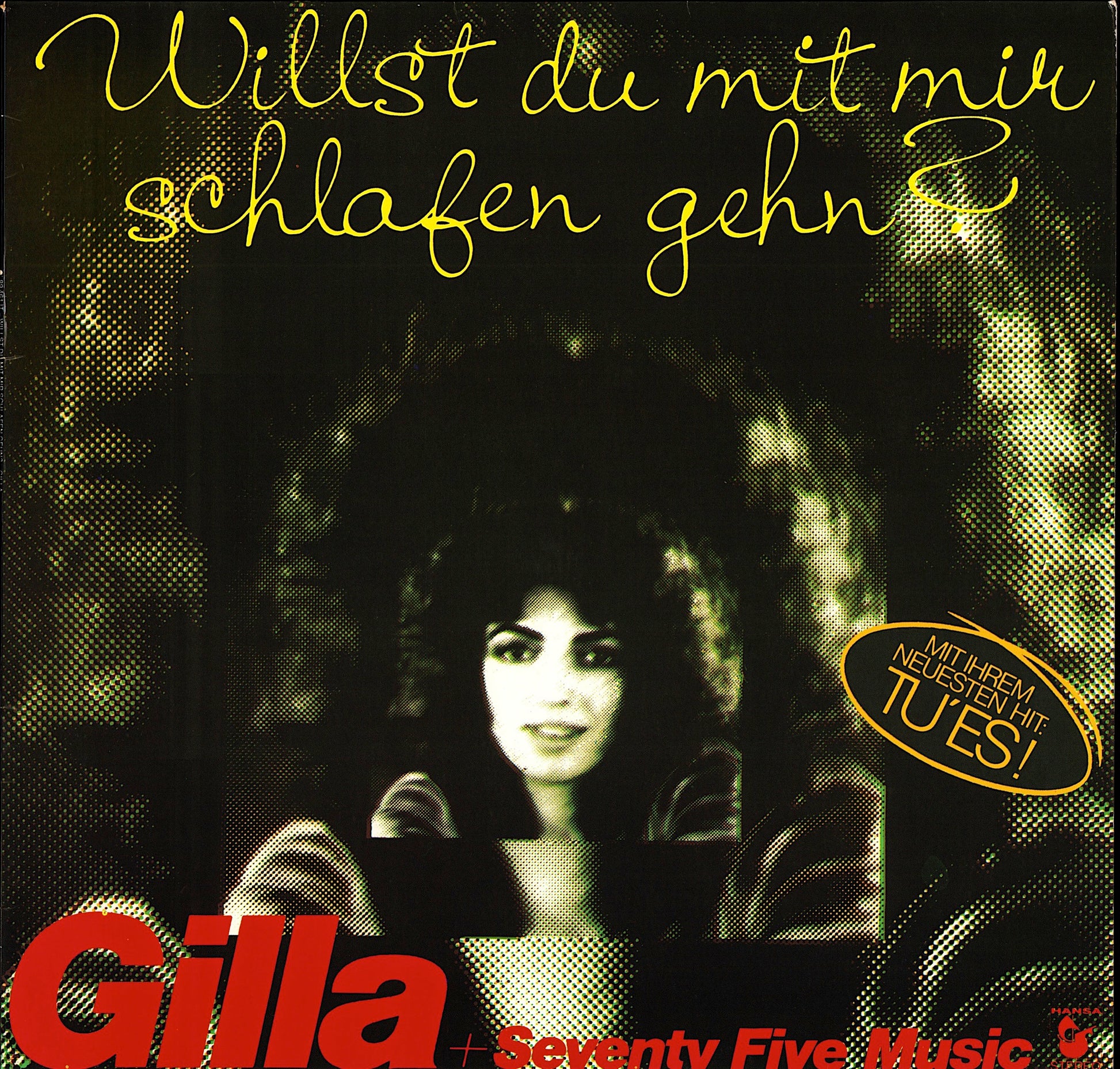 Gilla + Seventy Five Music – Willst Du Mit Mir Schlafen Gehn? Vinyl LP
