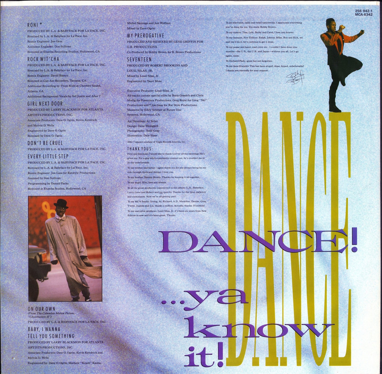 Bobby Brown – Dance!...Ya Know It! Vinyl LP