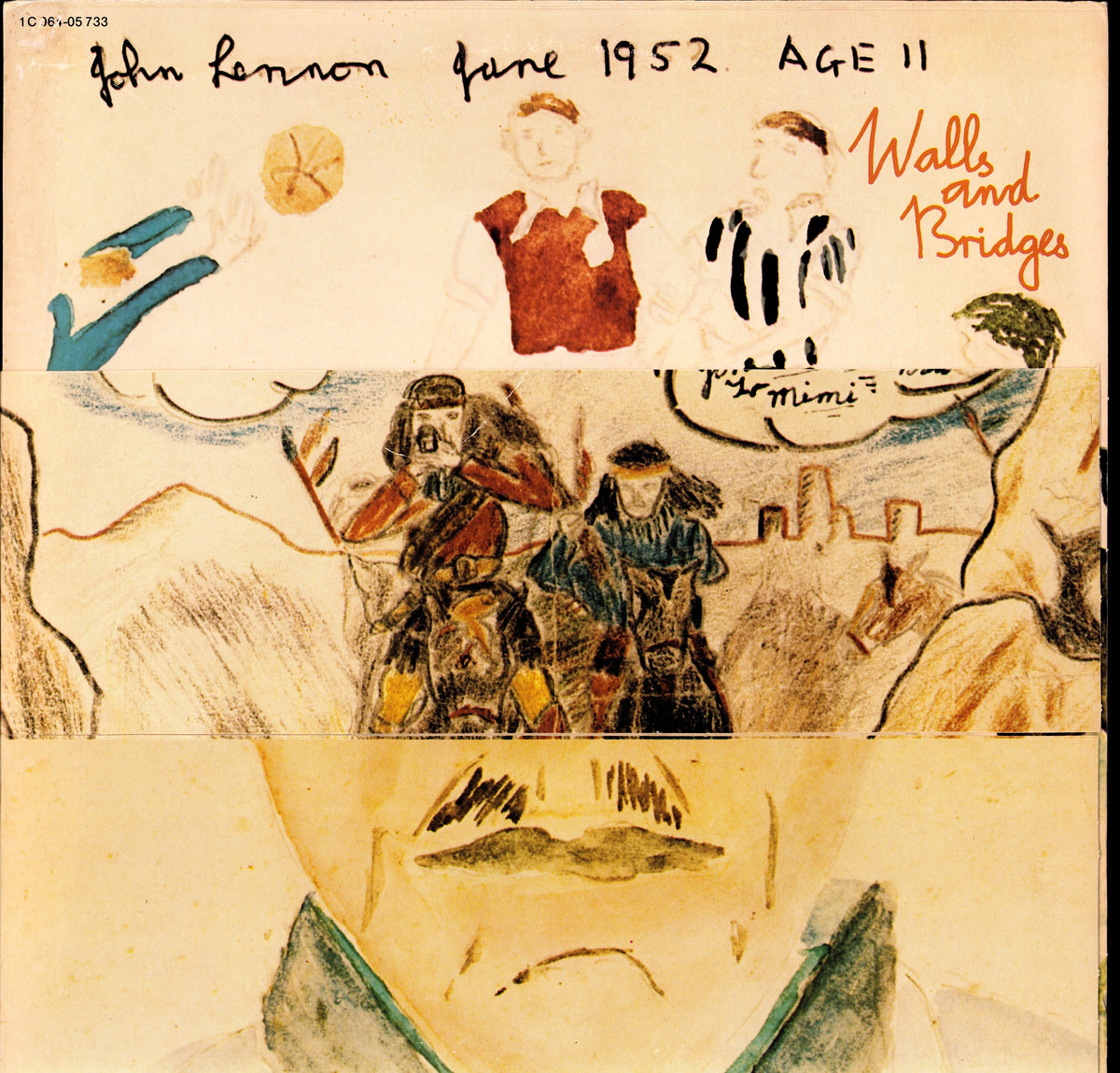 John Lennon - Walls And Bridges (Vinyl LP | German Reissue | 1976)