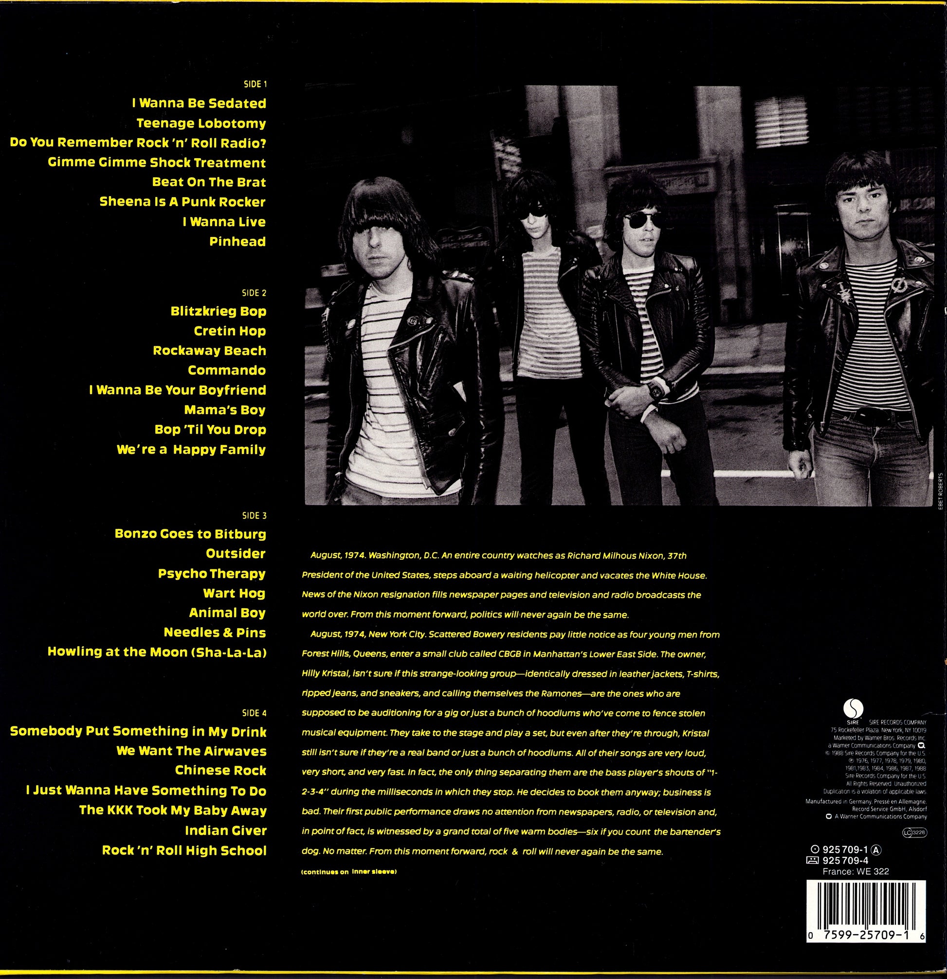 Ramones - Ramones Mania Vinyl 2LP | EU Original | 1988