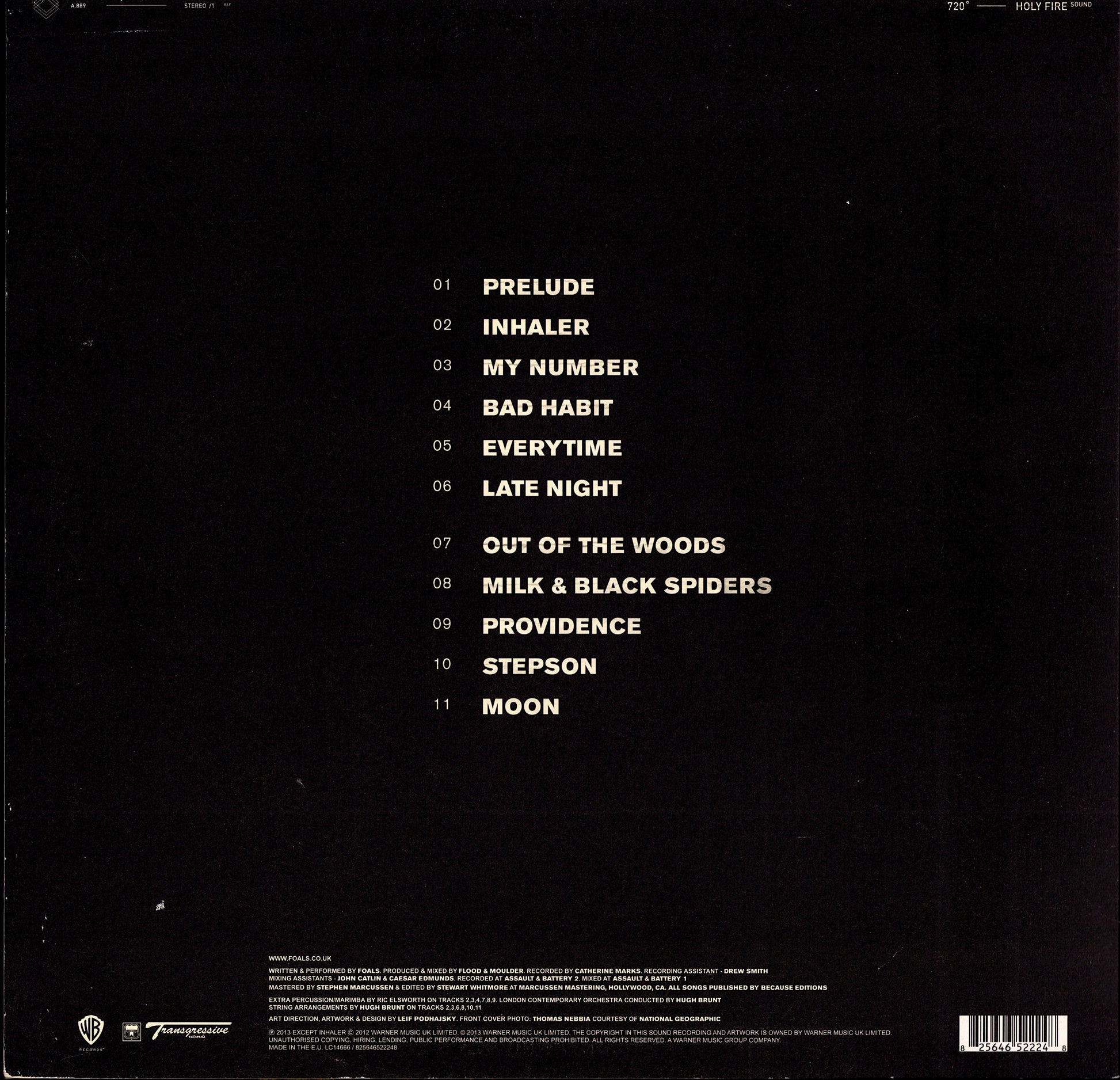 Foals – Holy Fire Vinyl LP