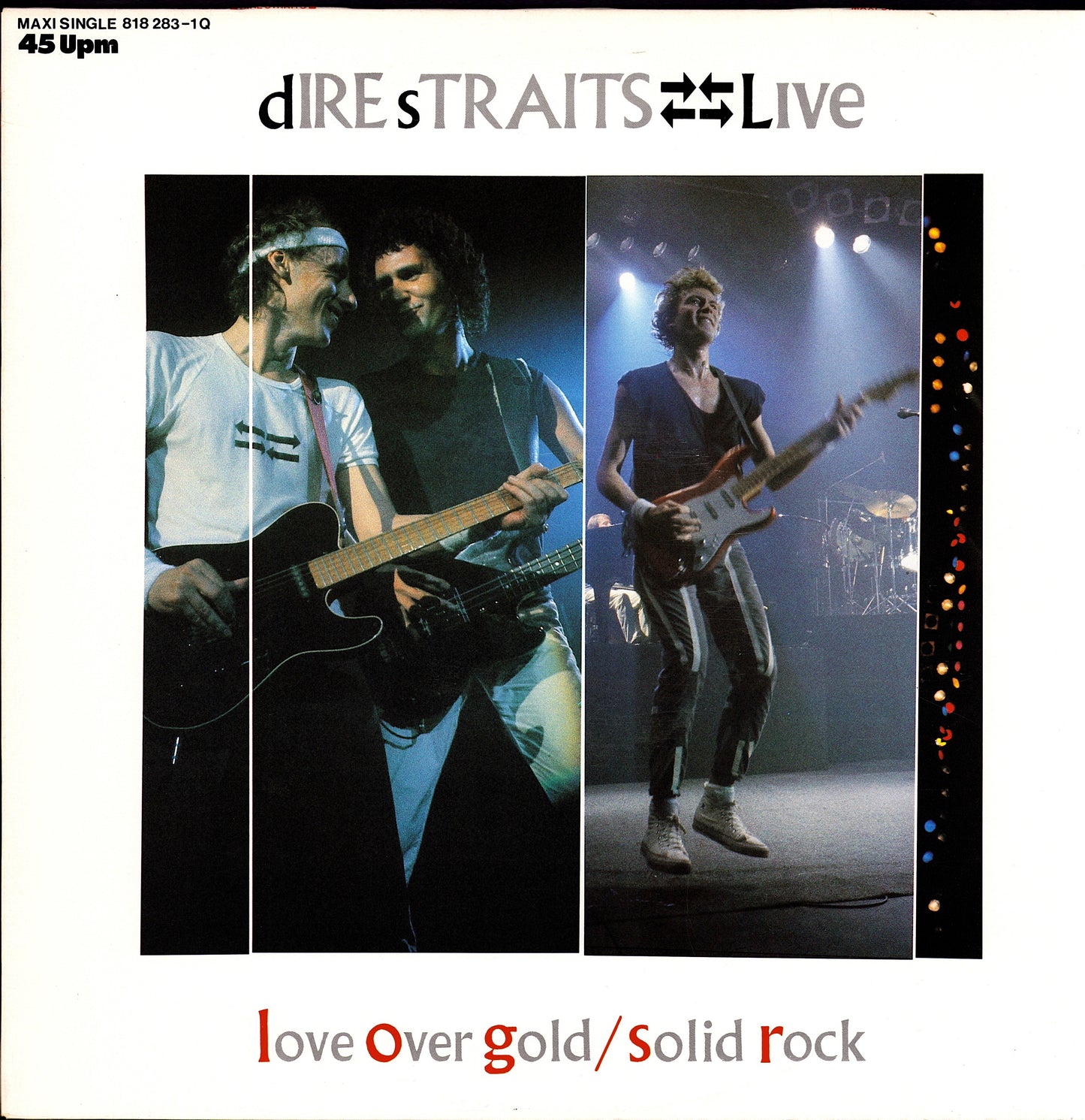 Dire Straits – Live - Love Over Gold / Solid Rock Vinyl 12" Maxi-Single