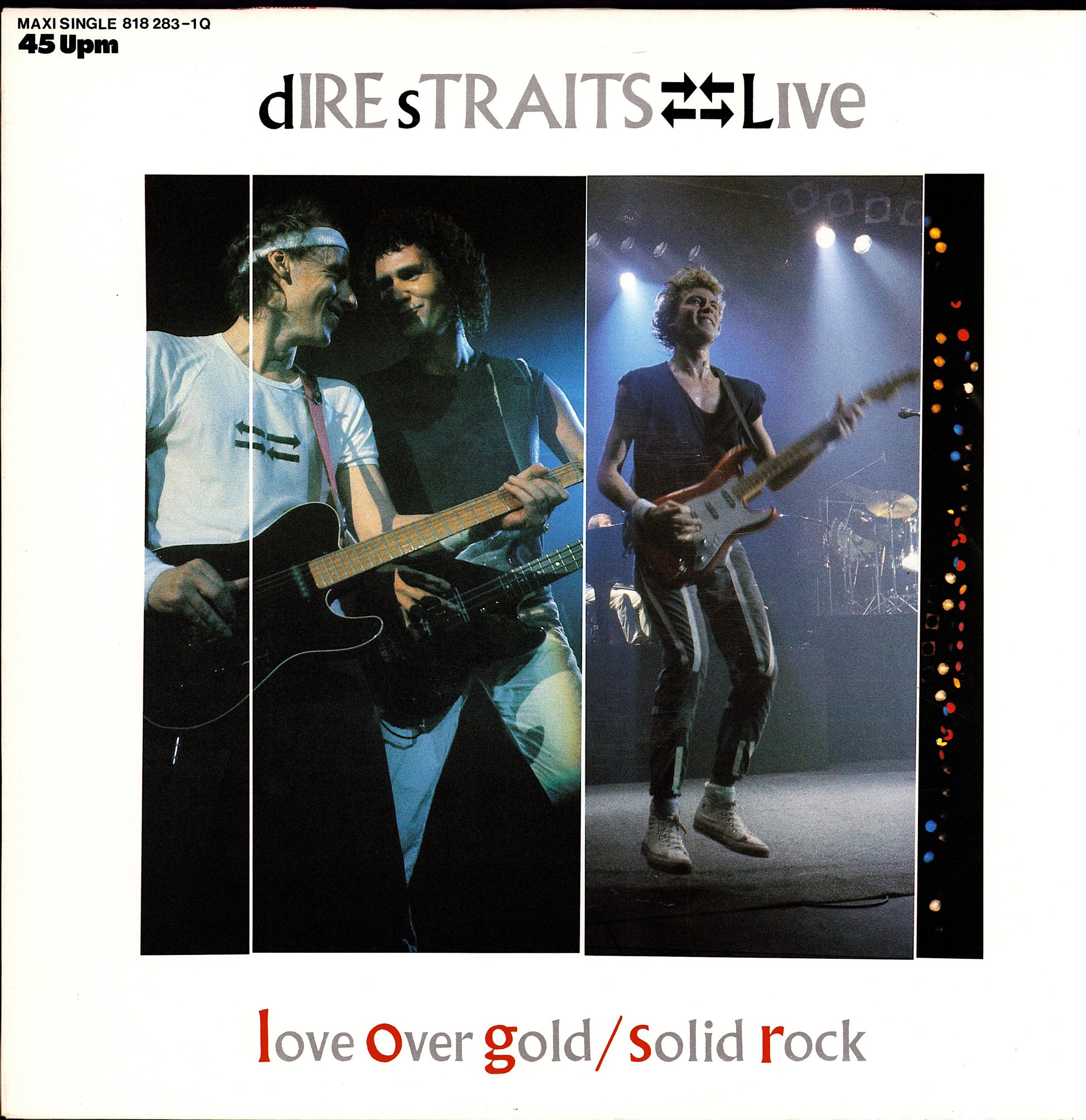 Dire Straits – Live - Love Over Gold / Solid Rock Vinyl 12" Maxi-Single