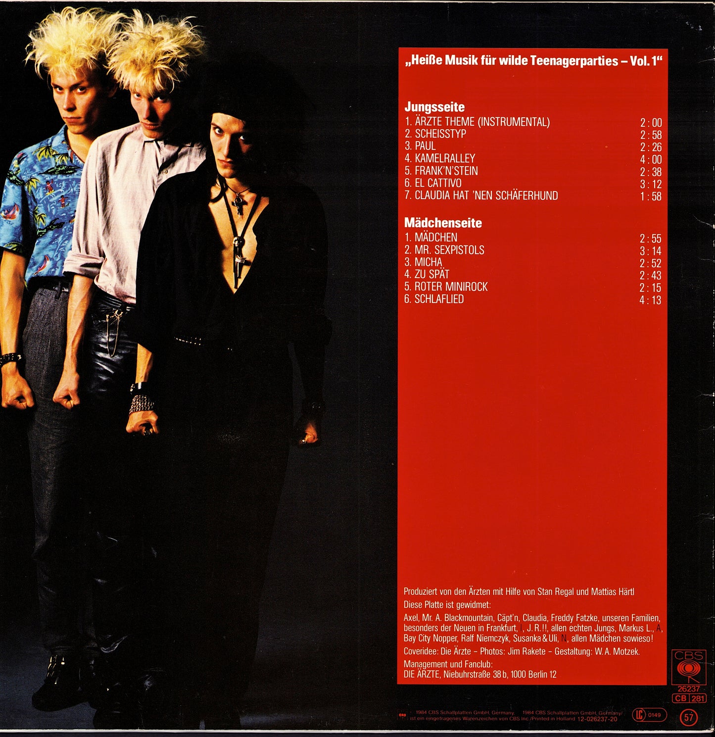 Die Ärzte - Debil (Vinyl LP | DE Original | 1984)