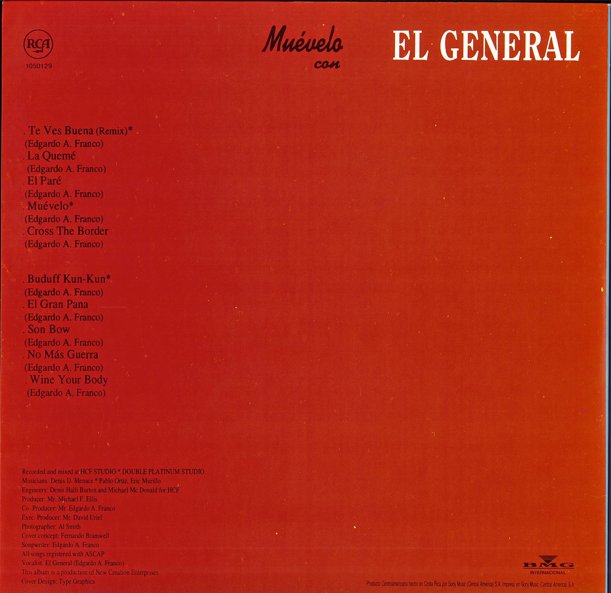 El General – Muévelo Con El General Vinyl LP