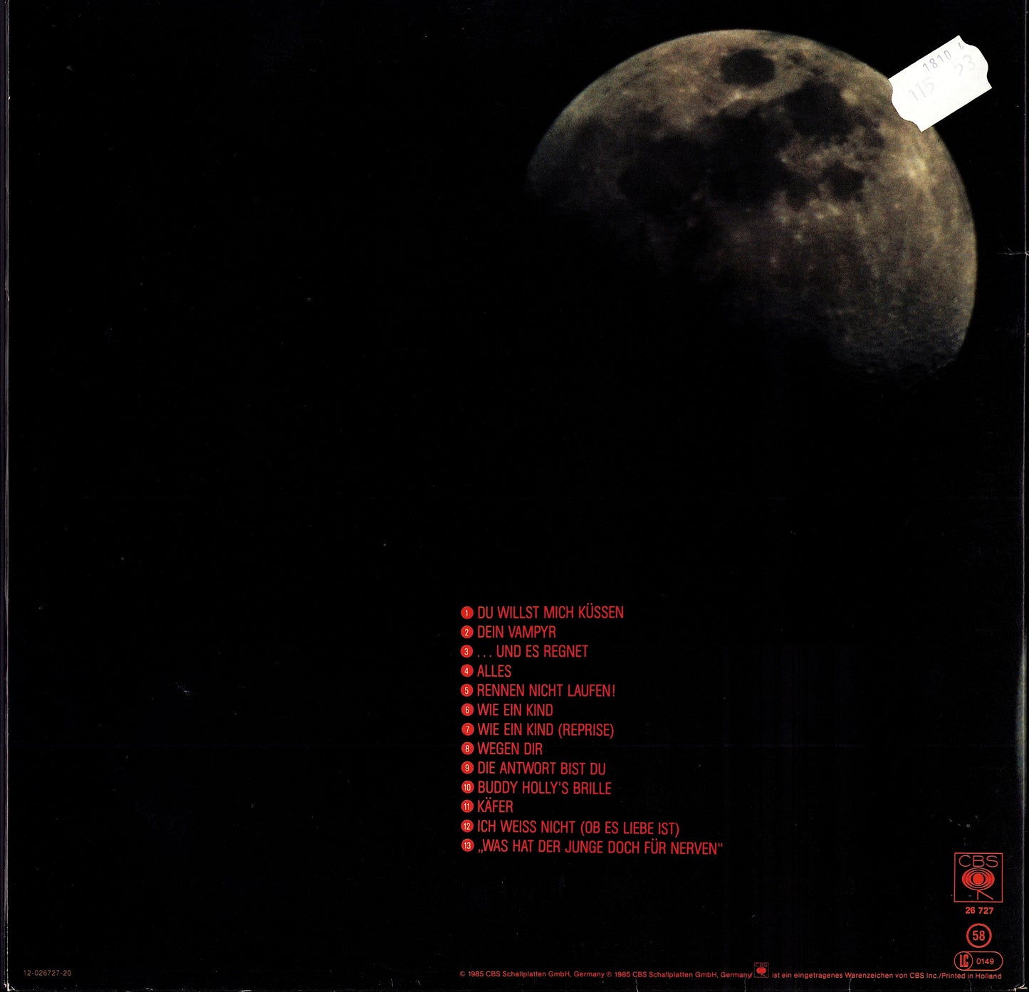 Die Ärzte - Im Schatten Der Ärzte (Vinyl LP | DE Original | 1985)