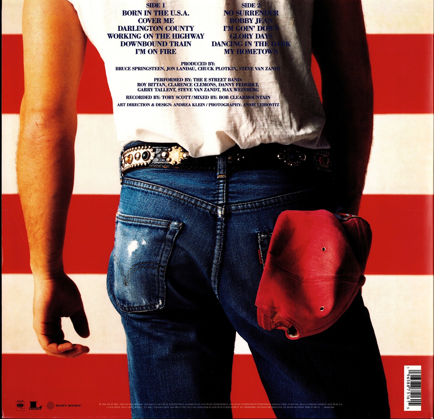 Bruce Springsteen – Born In The U.S.A. Vinyl LP Kopie
