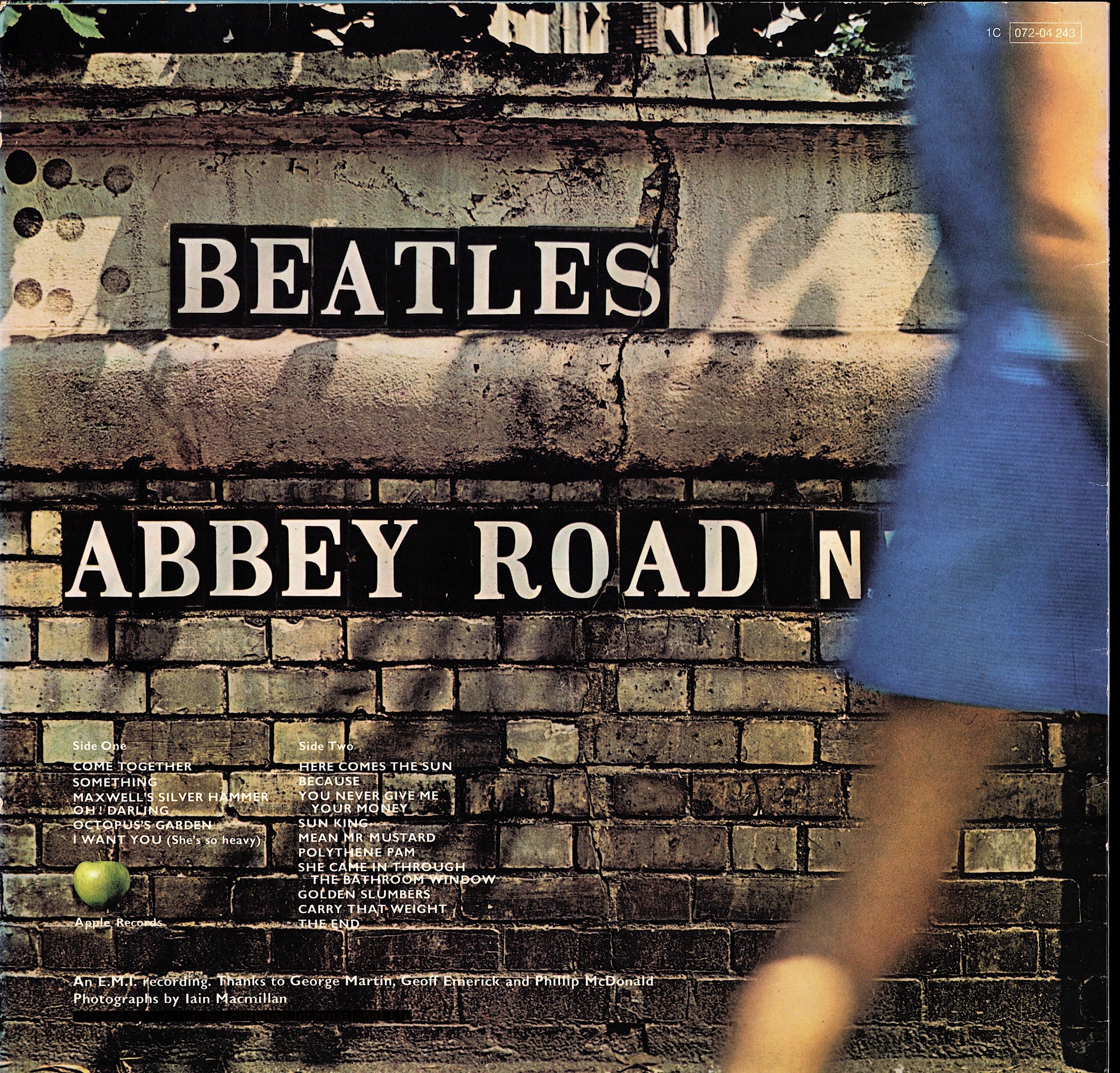 The Beatles – Abbey Road Vinyl LP | UK Reissue | 1976 Kopie