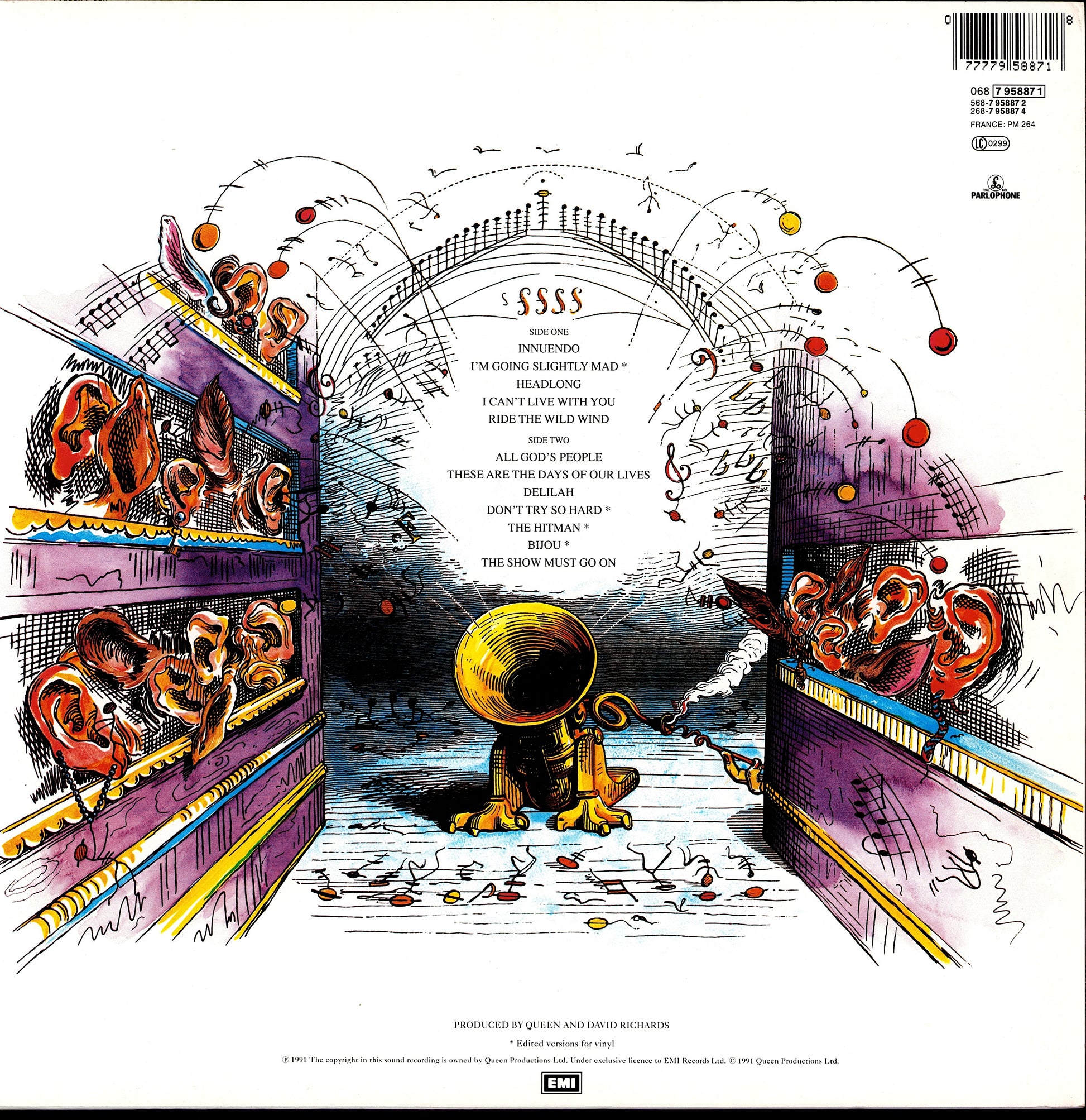 Queen – Innuendo Vinyl LP | EU Original | 1991 Kopie