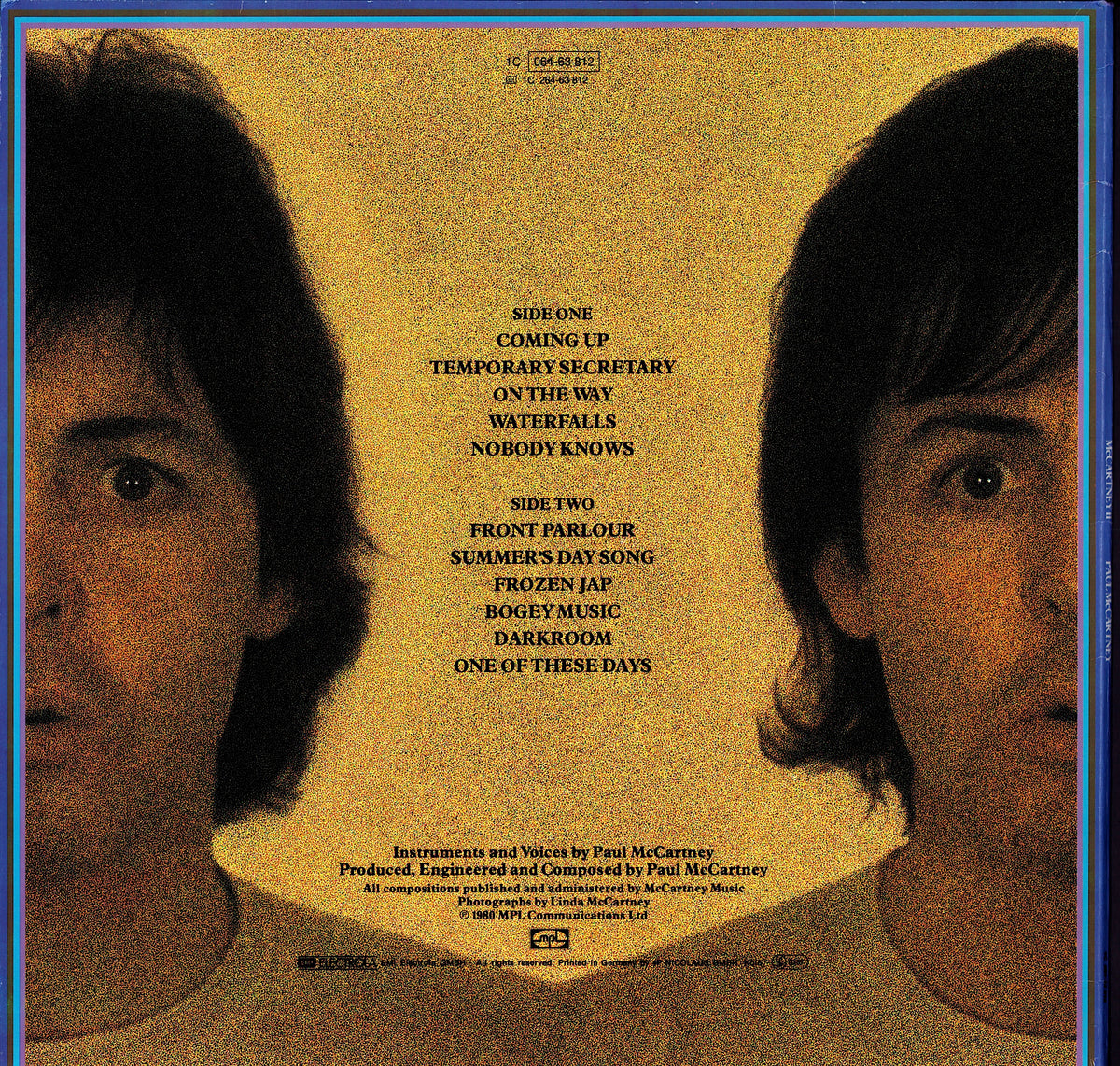 Paul McCartney - McCartney II (Vinyl LP | German Release | 1980)