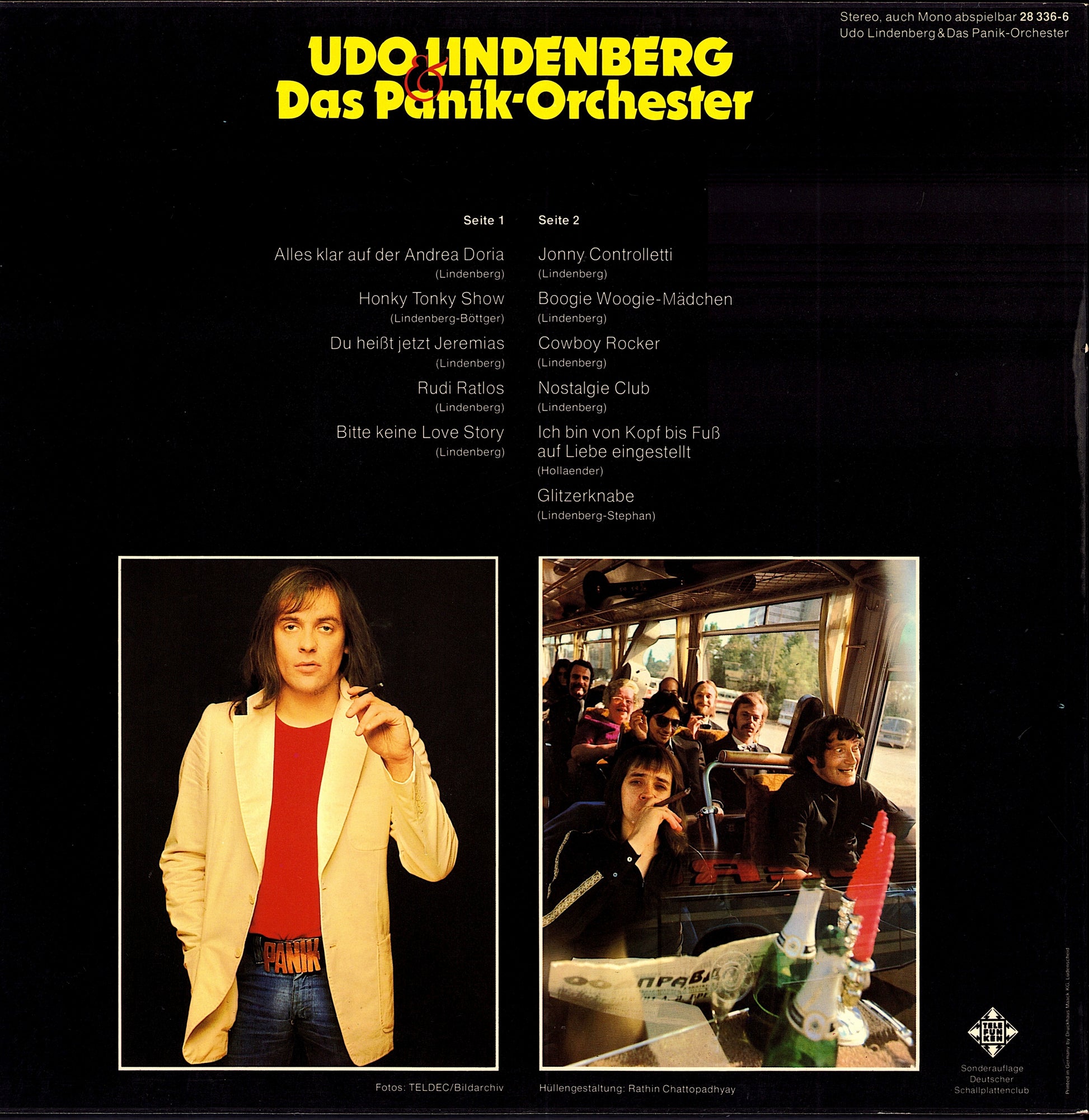 Udo Lindenberg – Daumen Im Wind Vinyl LP, DE Original Kopie