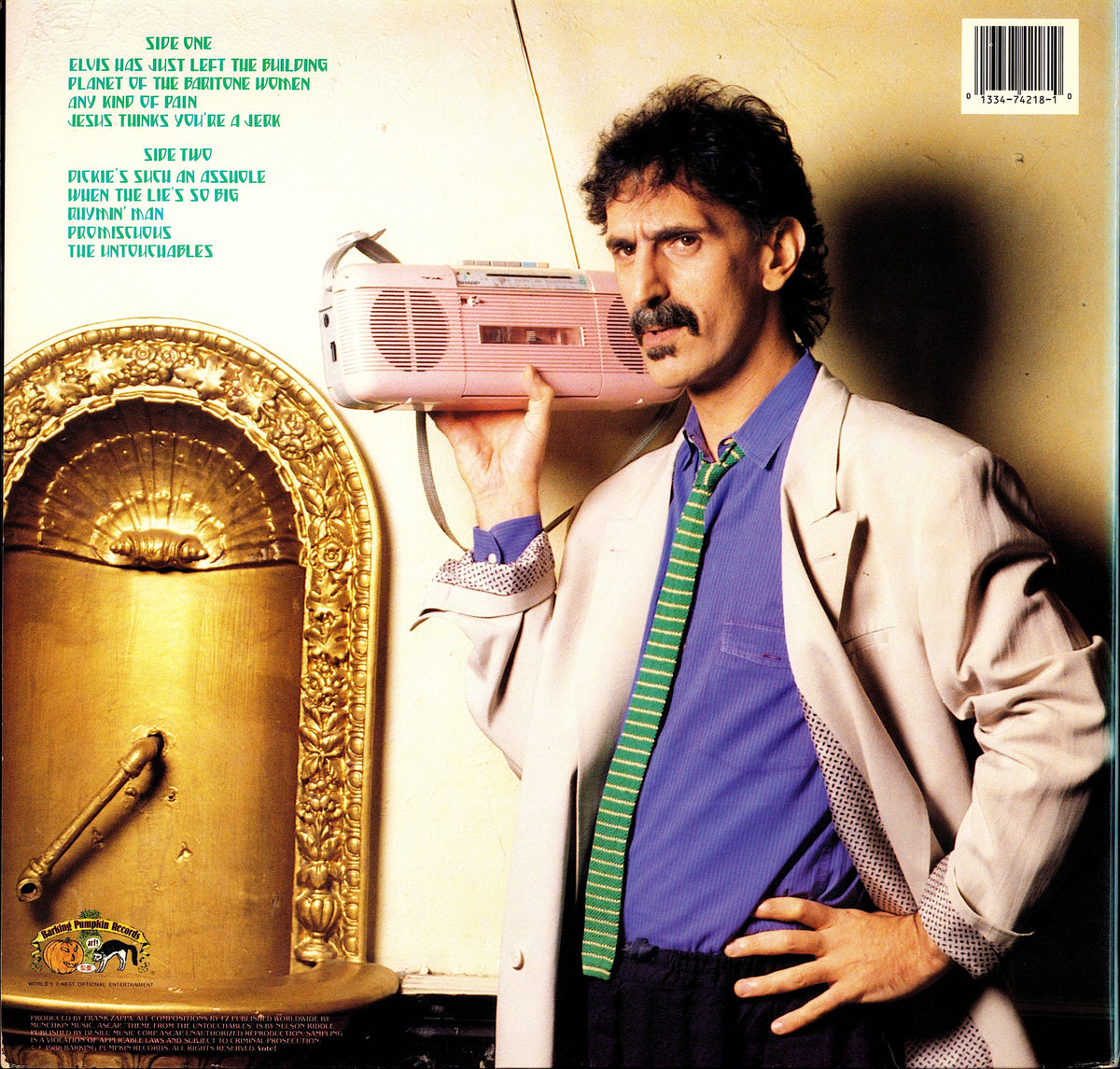 Frank Zappa - Broadway The Hard Way (Vinyl LP | US Original | 1988 | Gatefold)