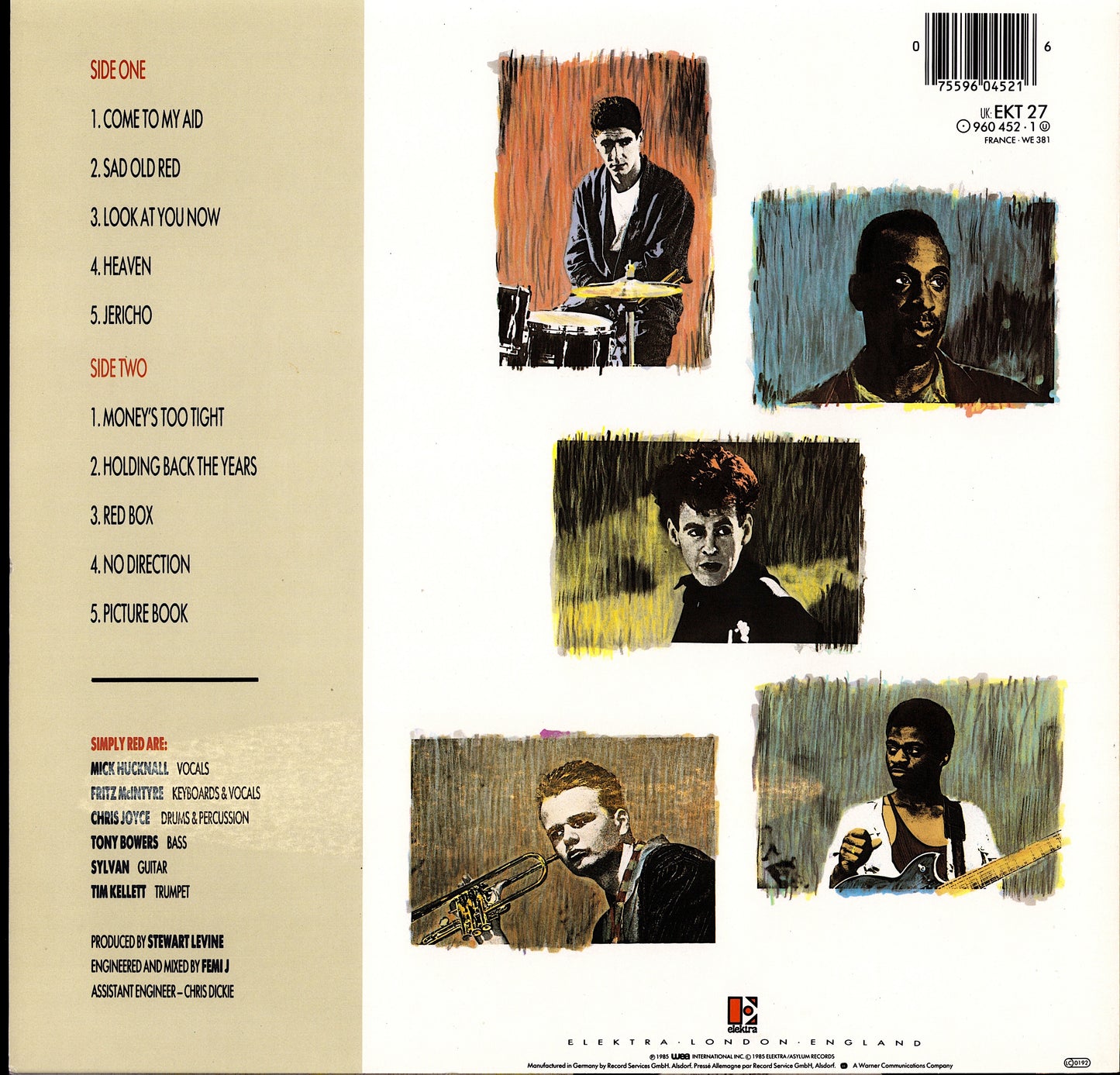 Simply Red – Picture Book (Vinyl LP | EU Original | 1985)