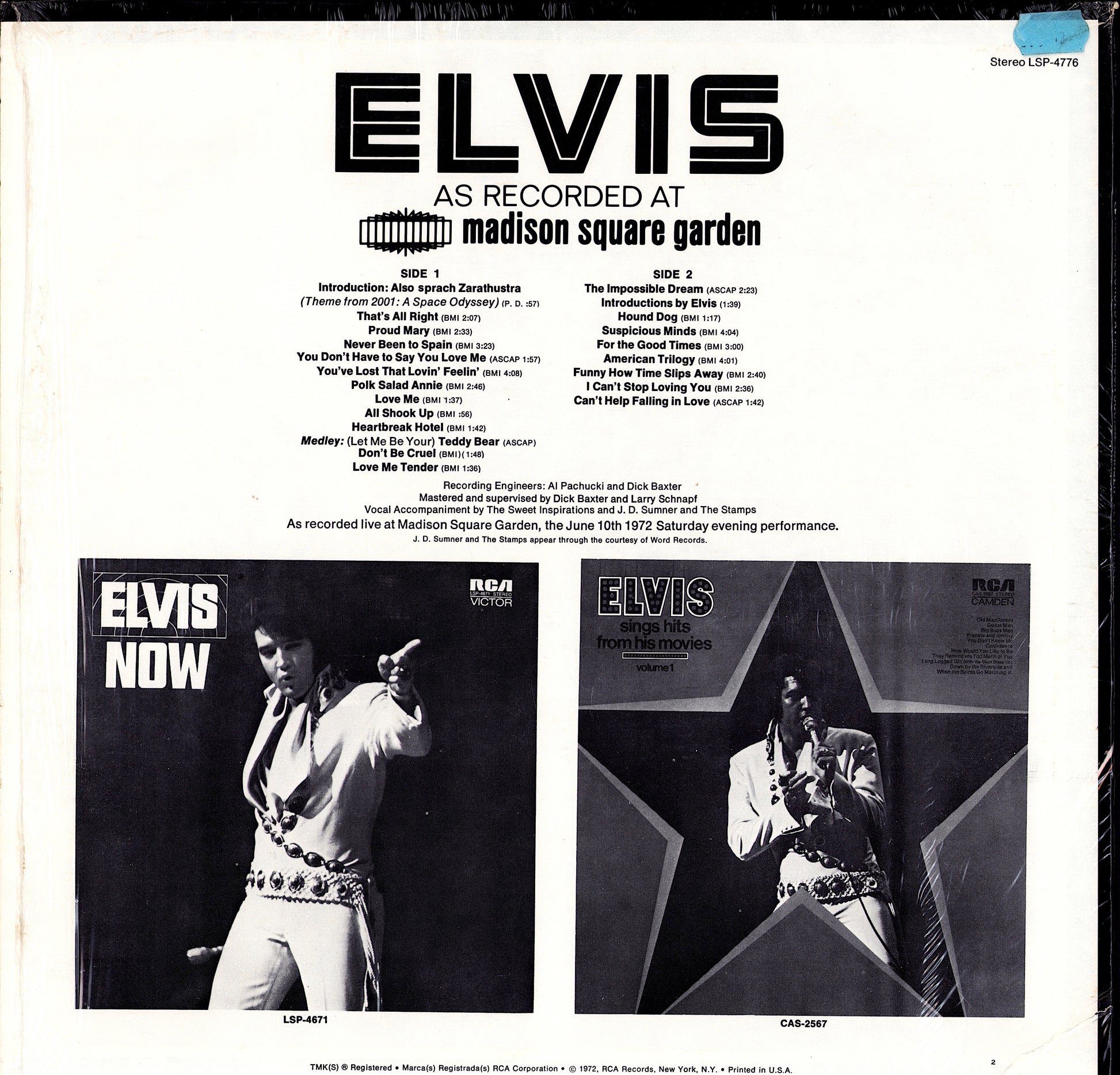 Elvis Presley - Kissin' Cousins Vinyl LP | DE Reissue | RCA Victor Kopie Kopie Kopie Kopie