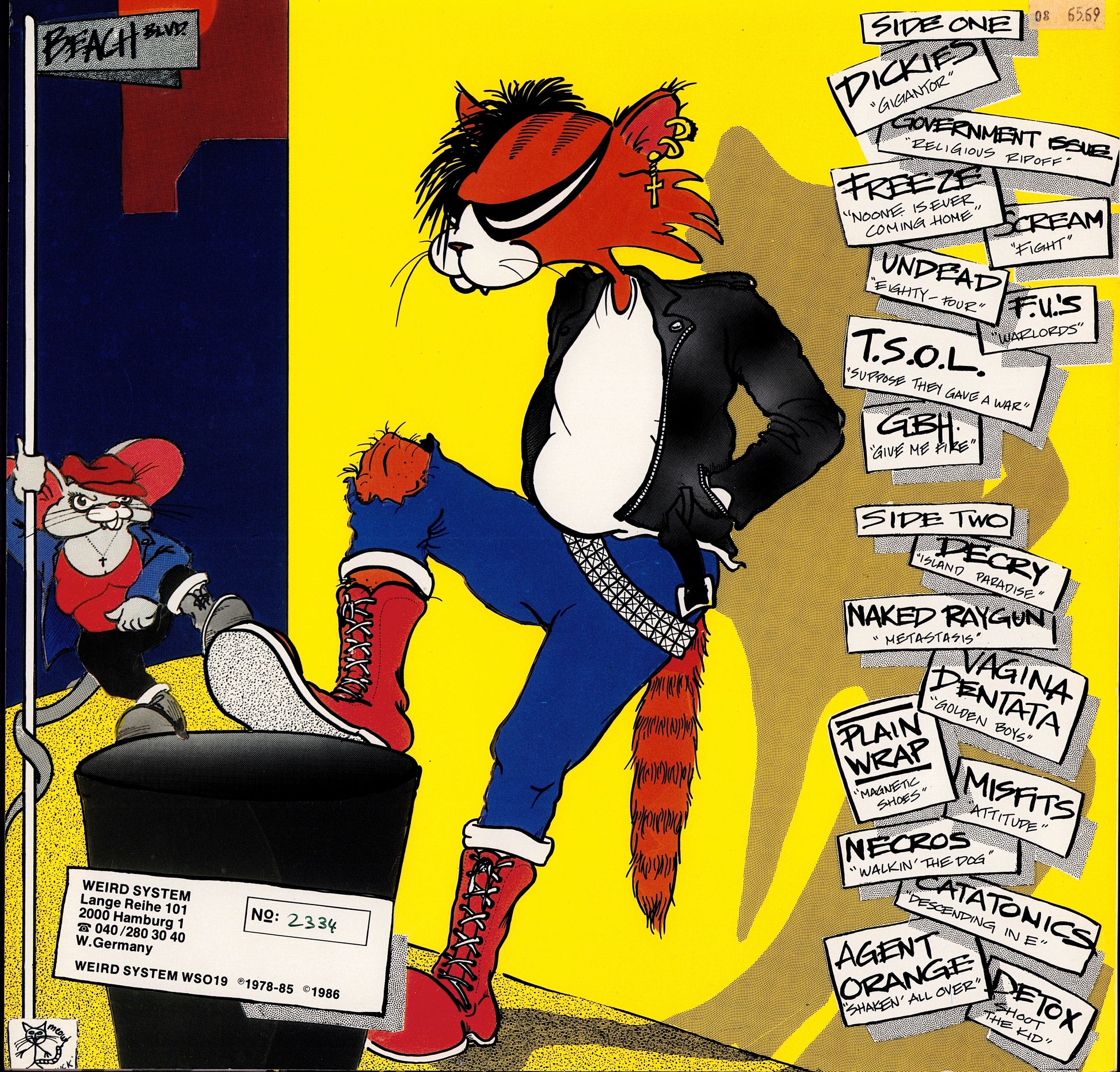 Toy Dolls – Bare Faced Cheek Vinyl LP | UK Original | 1987 Kopie Kopie