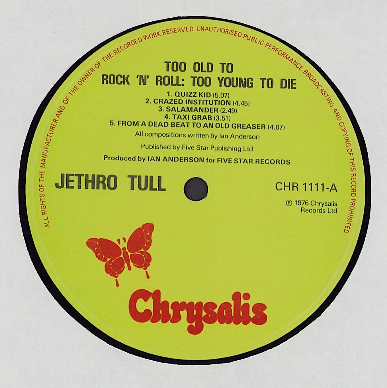 Jethro Tull ‎