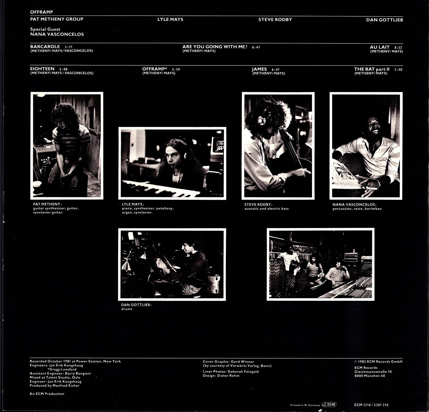 Pat Metheny - Offramp Vinyl LP Kopie