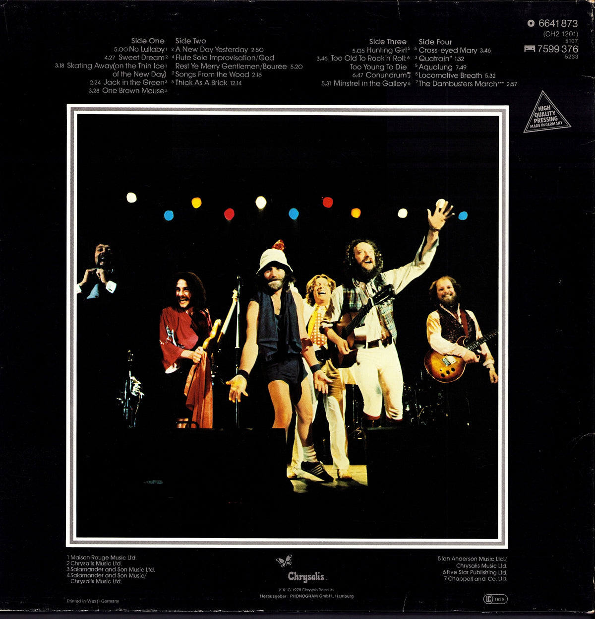 Jethro Tull - Living In The Past Vinyl 2LP Kopie