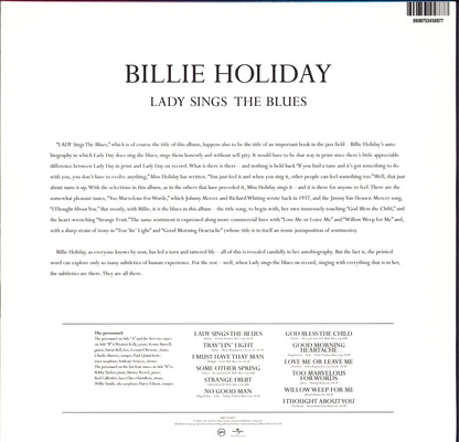 Billie Holiday ‎– Lady Sings The Blues Vinyl LP