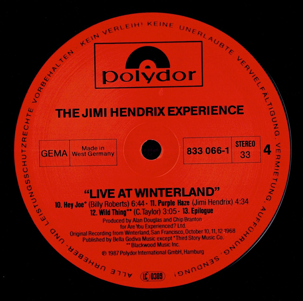 Jimi Hendrix – Sound Track Recordings From The Film "Jimi Hendrix" Vinyl 2LP | DE Reissue | 1980 Kopie Kopie